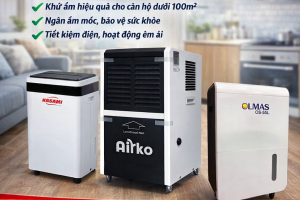 "Cấp Cứu" Căn Hộ Mùa Nồm: Bí Quyết Chọn Máy Hút Ẩm Cho Chung Cư Dưới 100m²